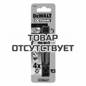 Сверло DeWALT DT4901, по металлу COBALT 5%, 2.5 x 57 x 30 мм, 2 шт.