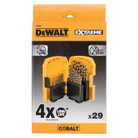 Набор сверл DeWALT HSS-Co DT4957, по металлу COBALT 5%, 1-13, 29 шт.