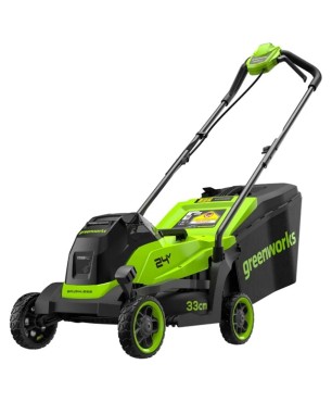 Газонокосилка аккумуляторная GREENWORKS 24V GD24LM331 с АКБ 4 Ач и ЗУ