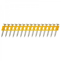 Гвозди DEWALT DCN8901040, для DCN890 по бетону, (Желтые) 2.6 x 40, оцинкованные, 1005 шт./пачка