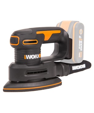 Дельто-шлифовальная машина аккумуляторная WORX WX822.9 20В