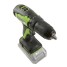 Дрель-шуруповерт аккумуляторный Greenworks GD24DD35 24V, с 1 АКБ 2Ач и ЗУ