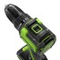 Дрель-шуруповерт аккумуляторный GREENWORKS DD345 24V, с 1 АКБ 4Ач и ЗУ
