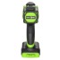 Дрель-шуруповерт аккумуляторный GREENWORKS DD560 24V, с 2 АКБ 2Ач и ЗУ