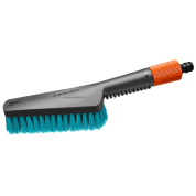 Щетка Gardena Cleansystem Hand Brush S жесткая, подключается к водопроводу, для небольших поверхностей