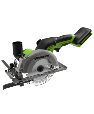 Дисковая мини пила аккумуляторная GREENWORKS G24MCS 24V, с 1 АКБ 2Ач и ЗУ