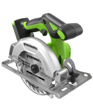 Дисковая пила аккумуляторная GREENWORKS GD24CS165 24V, с 1 АКБ 5Ач и ЗУ