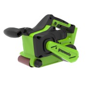 Ленточная шлифовальная машина аккумуляторная Greenworks G24BS 24V, с 1 АКБ 2Ач и ЗУ