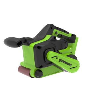 Ленточная шлифовальная машина аккумуляторная GREENWORKS G24BS 24V, с 1 АКБ 2Ач и ЗУ
