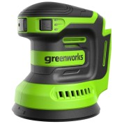 Эксцентриковая шлифмашина аккумуляторная GREENWORKS OS325 24V, с 1 АКБ 2Ач и ЗУ