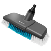 Щетка Gardena Cleansystem Handle Brush: используйте жесткую щетку для больших и труднодоступных поверхностей