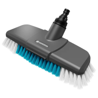 Щетка Gardena Cleansystem Handle Brush: используйте жесткую щетку для больших и труднодоступных поверхностей