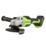 Угловая шлифовальная машина аккумуляторная GREENWORKS GD24AG 24V, с 1 АКБ 4Ач и ЗУ