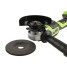 Угловая шлифовальная машина аккумуляторная GREENWORKS GD24AG 24V, с 1 АКБ 4Ач и ЗУ