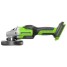 Угловая шлифовальная машина аккумуляторная GREENWORKS GD24AG 24V, с 1 АКБ 4Ач и ЗУ