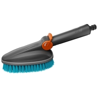 Ручная щетка Gardena Cleansystem Hand Brush M, жесткая, с подключением к водопроводу, для небольших поверхностей