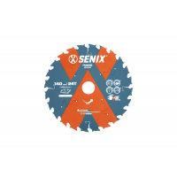 Диск пильный по дереву 140х20 мм, 24Т SENIX AECS-0001