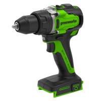 Дрель-шуруповерт аккумуляторная Greenworks GD24DD90 24V, с 1 АКБ 4Ач и ЗУ