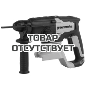 Перфоратор аккумуляторный GREENWORKS GD24SDS2 24V, с 1 АКБ 2Ач и ЗУ