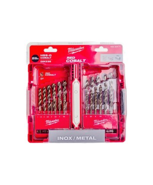 Набор сверл по металлу Milwaukee HSS-G Cobalt DIN338 Set (25шт)