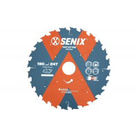 Диск пильный по дереву 190х30 мм, 24Т SENIX AECS-0005