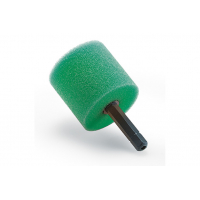 Полировальная губчатая насадка Flex цилиндрическая, зеленая с твердой структурой, Ø 35 мм PZ-G 35 HEX VE5
