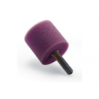 Полировальная губчатая насадка Flex цилиндрическая, фиолетовая средней жесткости, Ø 35 мм PZ-V 35 HEX VE5