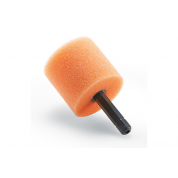 Полировальная губчатая насадка Flex цилиндрическая, оранжевая с мелкой структурой, Ø 35 мм