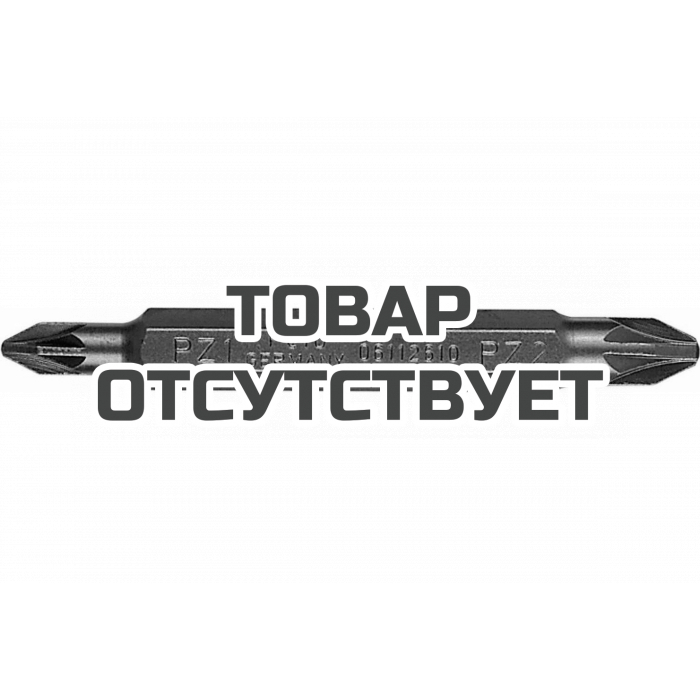 Бита двухсторонняя серия Industrial PZ1/PZ2, 60 мм Felo 06112610