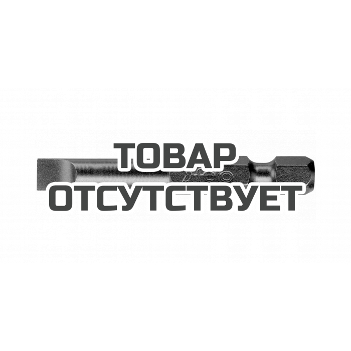 Бита плоская шлицевая серия Industrial E6.3 SL6,5х1,2, 10 шт Felo 03061510