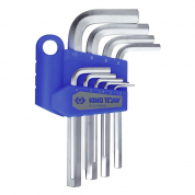 Наборы шестигранников, Torx, Spline KING TONY 20219MR