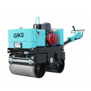 Вибротрамбовочная машина GIKS GVR800H (двигатель бензиновый Honda GX390 (13,0 лс), гидрав.привод, DANFOSS, вес 800 кг)