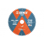 Диск пильный по дереву 210х30 мм, 60Т SENIX AECS-0010