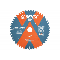 Диск пильный по дереву 235х30 мм, 48Т SENIX AECS-0012