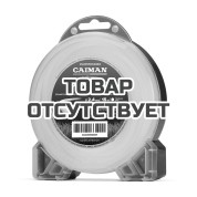 Леска триммерная Caiman Round White круглая 2,4 мм, 15 м
