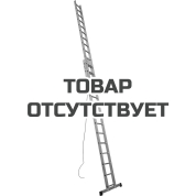Лестница двухсекционная с тросом KRAUSE Corda 7,55 м