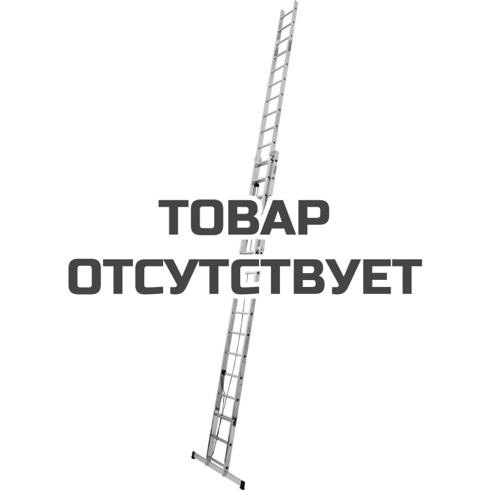 Лестница двухсекционная с тросом KRAUSE Corda 8,65 м