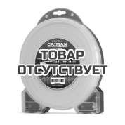 Леска триммерная Caiman Square White квадрат 2,4 мм, 69 м