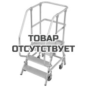Лестница односторонняя передвижная с площадкой KRAUSE Stabilo 2,70 м