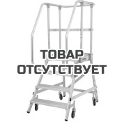 Лестница односторонняя передвижная с площадкой KRAUSE Stabilo 2,95 м