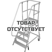 Лестница односторонняя передвижная с площадкой KRAUSE Stabilo 3,20 м