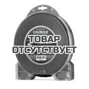Леска триммерная Caiman Twist Black спираль, круг 2,4 мм, 78 м