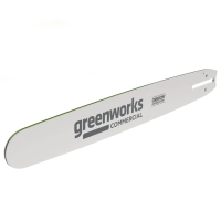 Шина 40 см B163255A1 для цепной пилы Greenworks C163255A1 82V