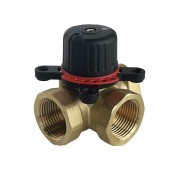 Клапан поворотный  Wester VRS3, 3-ход. (DN15,Kvs0,4,PN10,ВР 1/2",ГВ-КО-РО-ТП-ТТ-ОХ-ВК)