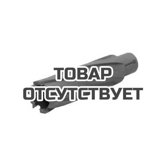 Корончатое сверло по металлу RODMIX TCT 22x80, weldon 19