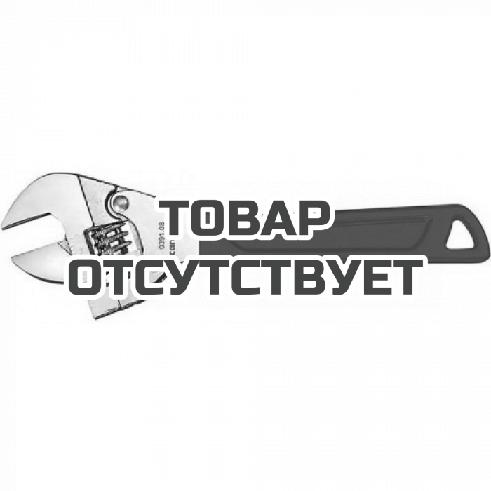 Разводной ключ с открытым зевом и трещоткой Gedore RED R0391