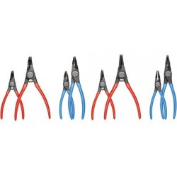 Набор съемников стопорных колец, 8 предметов Gedore S 8028 Набор съемников стопорных колец, 8 предметов Gedore S 8028