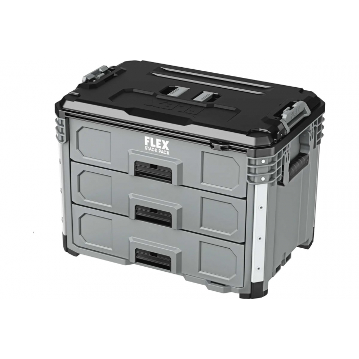 Кейс с тремя выдвижными ящиками FLEX STACK PACK TKL SP 3DB