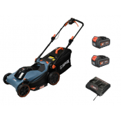 Газонокосилка аккумуляторная SENIX LPSX2-M-EU, 2X2 40V, 43см c АКБ и ЗУ