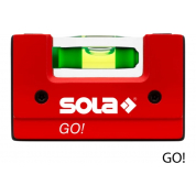 Уровень SOLA компактный GO, 1 глазок, точн. 0,75 мм/м 